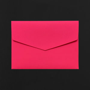 Pack of 3 C5 ENVELOPES - fluo pink colour