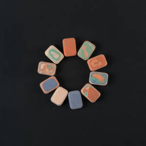 des mini gommes tout en couleur