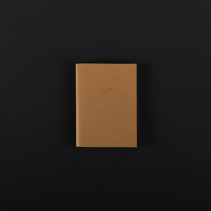 MINI LEATHER NOTEBOOK speculoos 7x9.5cm