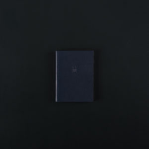 MINI LEATHER NOTEBOOK whale 7x9.5cm