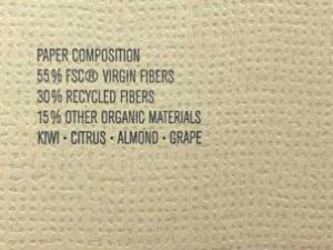 Eco-responsables, recyclés, colorés… Découvrez les papiers éco-responsables du typographe