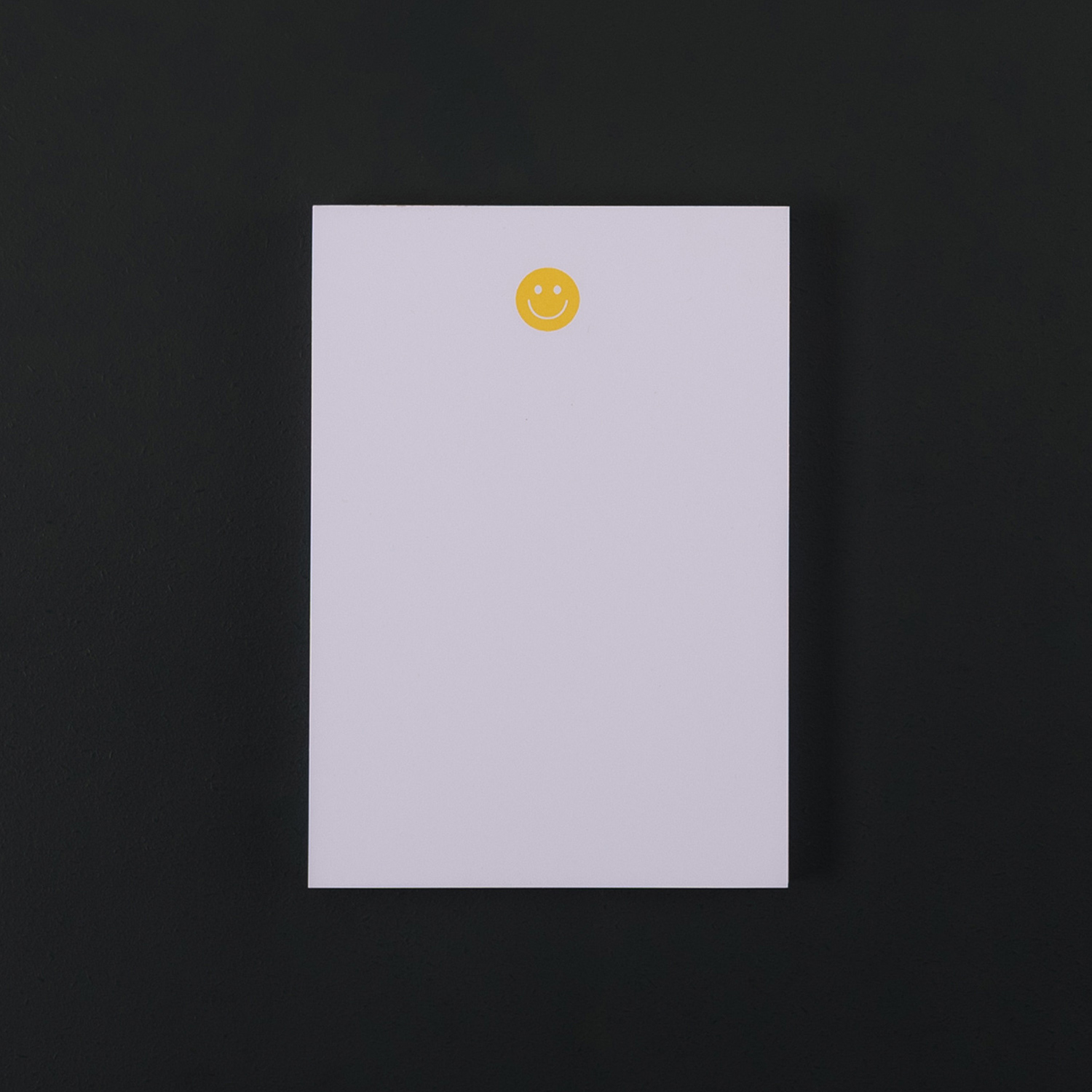 BLOC NOTE A6 SMILEY jaune