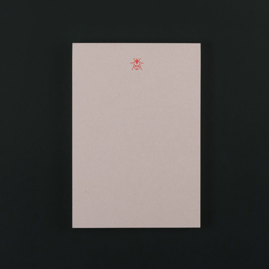 BLOC NOTE B6 COCCINELLE