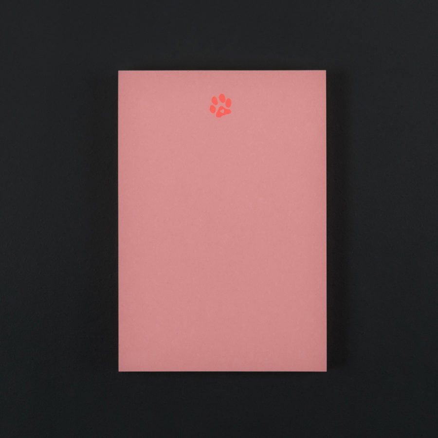 BLOC NOTE B6 PATTE DE CHAT
