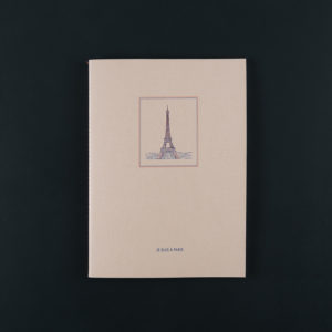 A5 SOFT COVER NOTEBOOK EIFFEL TOWER Je suis à Paris