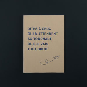 cahier dessins du typographe Bruxelles