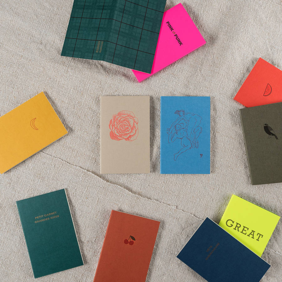 SMALL soft cover notebook