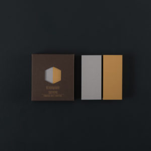 DUO MEMO / 2 NANO BLOCS NOTE silver et gold