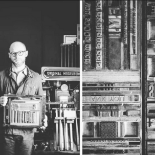 Cédric, typographer and artisan, keeper of typography know-how
