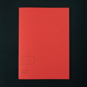 CAHIER SOUPLE A4 ROUGE