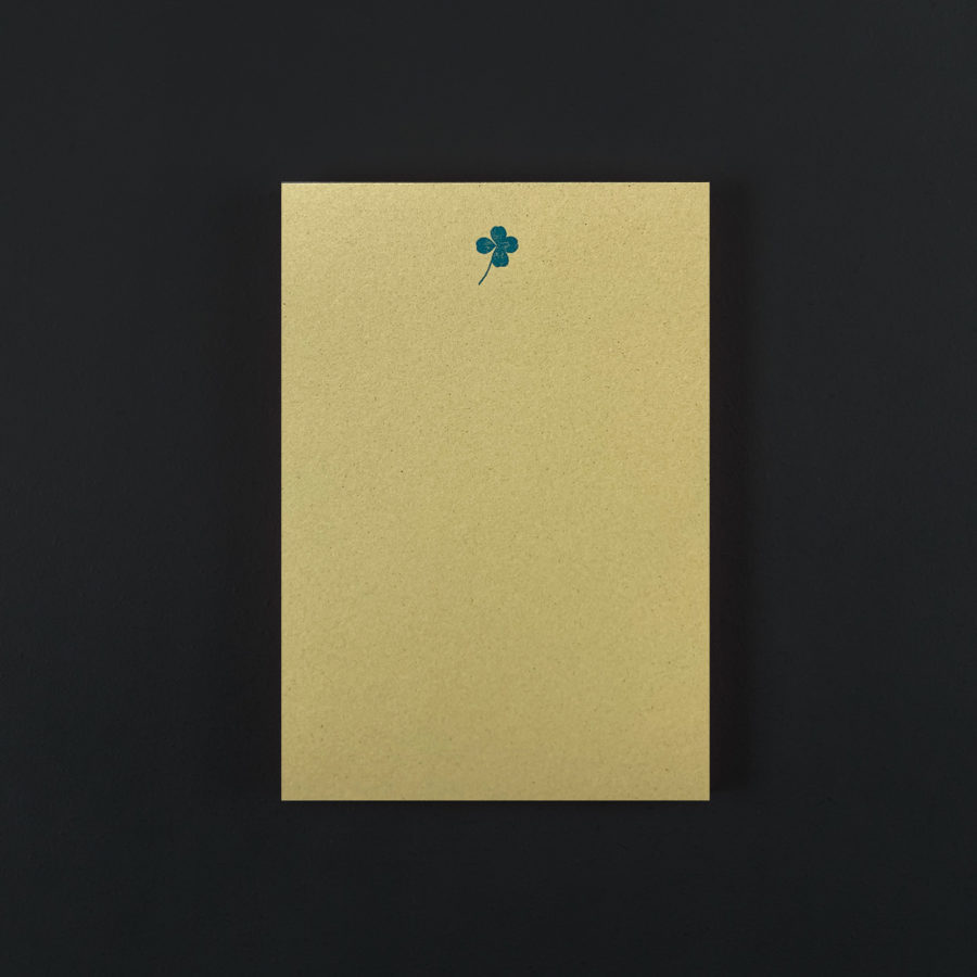 B6 NOTEPAD CLOVER