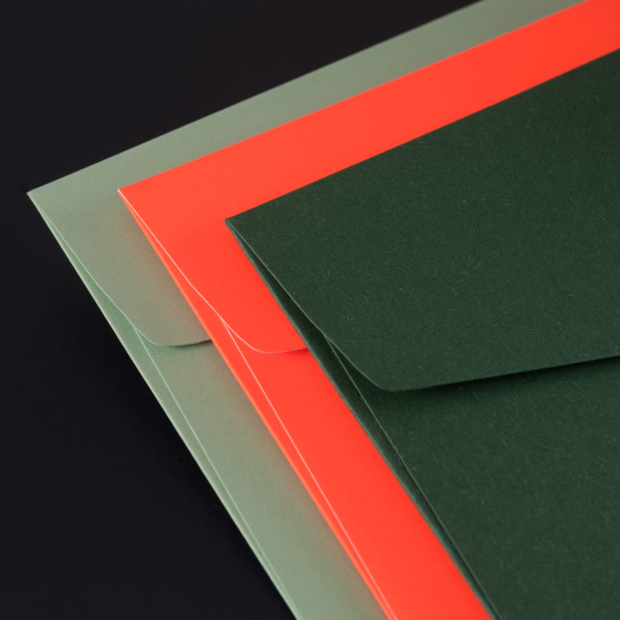 PACK of 3 A6 CARDS + 3 C6 ENVELOPES - CHERRY CONFETTI