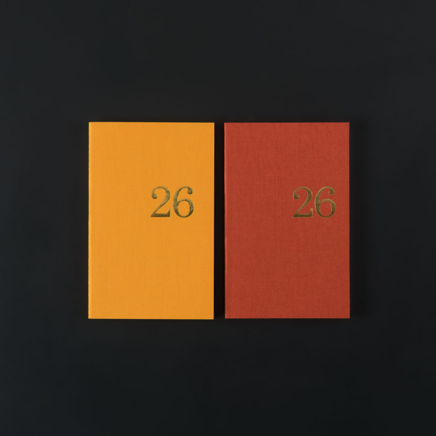 2026 A6 weekly DIARY - mango and rust