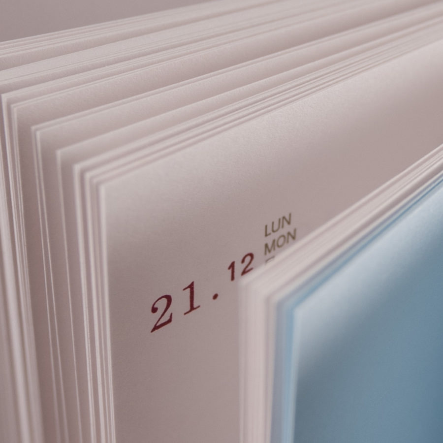 2026 weekly LEATHER DIARY - deer