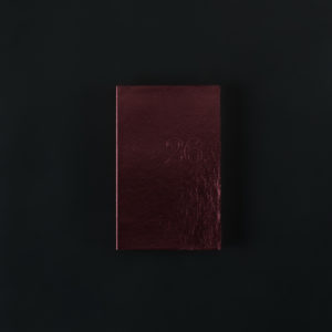 AGENDA HEBDOMADAIRE 2026 CUIR grenat