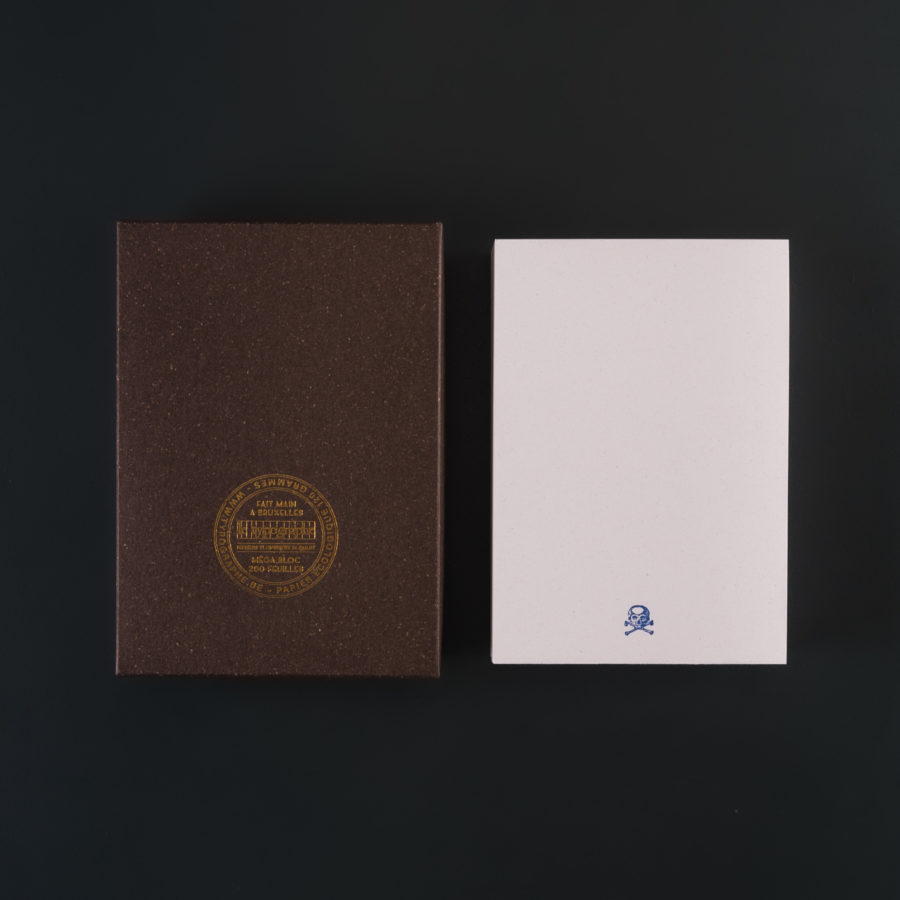 MEGA BLOC NOTE B6 TETE DE MORT 200 feuilles