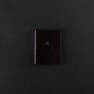 MINI LEATHER NOTEBOOK black 7x9.5cm