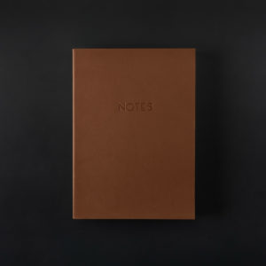 CARNET CUIR A5+ NOTES spéculoos