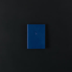 MINI LEATHER NOTEBOOK abyss blue 7x9.5cm