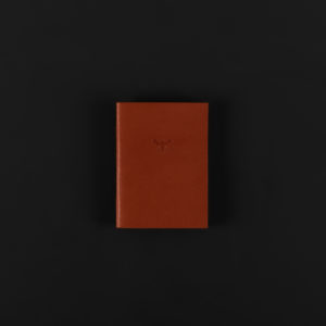 MINI CARNET CUIR rouille 7x9.5cm