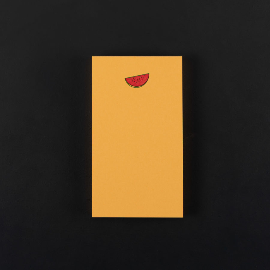 MINI BLOC NOTE PASTEQUE