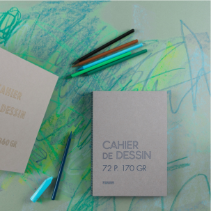 Drawing notebooks, papers and tools… le typographe has everything you need to fuel your inspiration to draw, sketch, create!