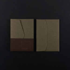 Paquet de 5 ENVELOPPES C6 - Artichaut