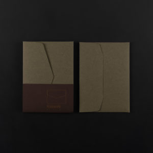 Pack of 5 C6 ENVELOPES - Artichoke