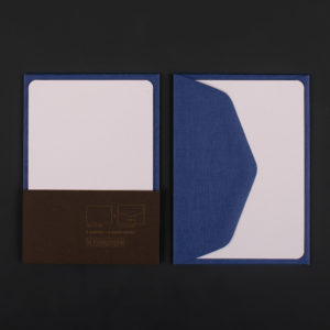 Pack of 5 A6 CHAMPAGNE cards and 5 OVERSEAS 100g C6 envelopes