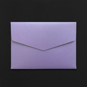 Pack of 3 C5 ENVELOPES - wisteria colour