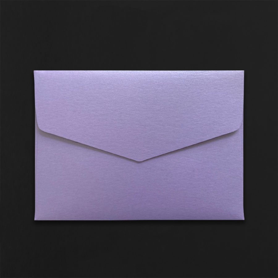 Pack of 3 C5 ENVELOPES - wisteria colour