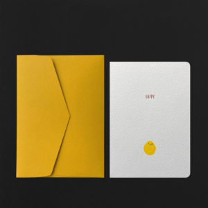 Carte POUSSIN + env banane