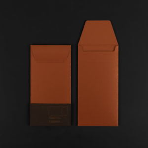 Pack of 4 DL ENVELOPE (11×22 CM) – copper colour