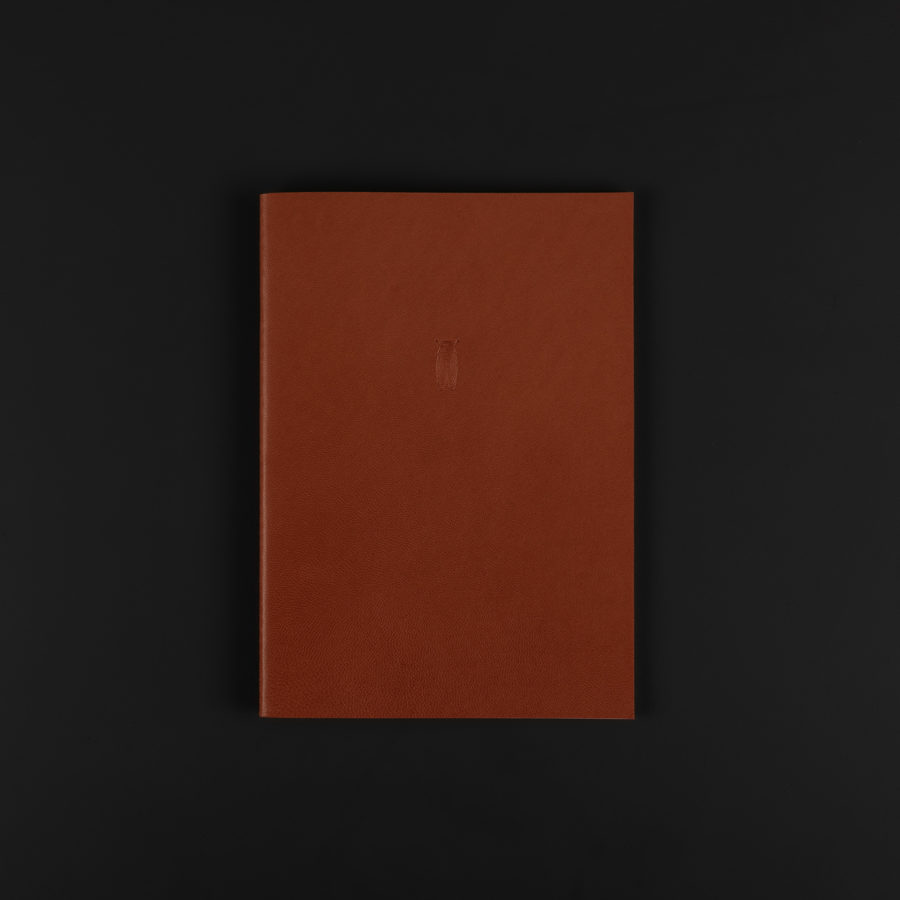 CARNET CUIR A5 souple rouille