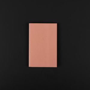 CARNET CUIR A6 souple rose poudré