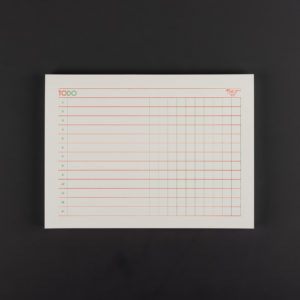 BLOC A5+ TO DO oiseau mandarine