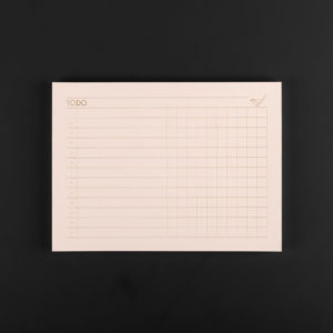 BLOC A5+ TO DO oiseau gold