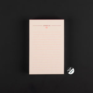 BLOC SHOPPING LIST 9X14cm corail 240g