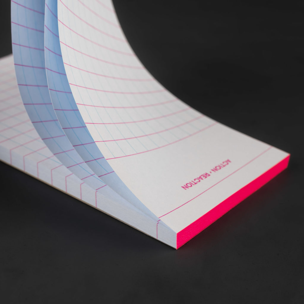 DL NOTEPAD ACTION REACTION myosotis