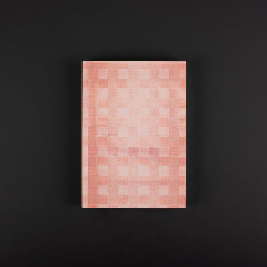 A5+ HARD COVER NOTEBOOK red square (one-of-a-kind)