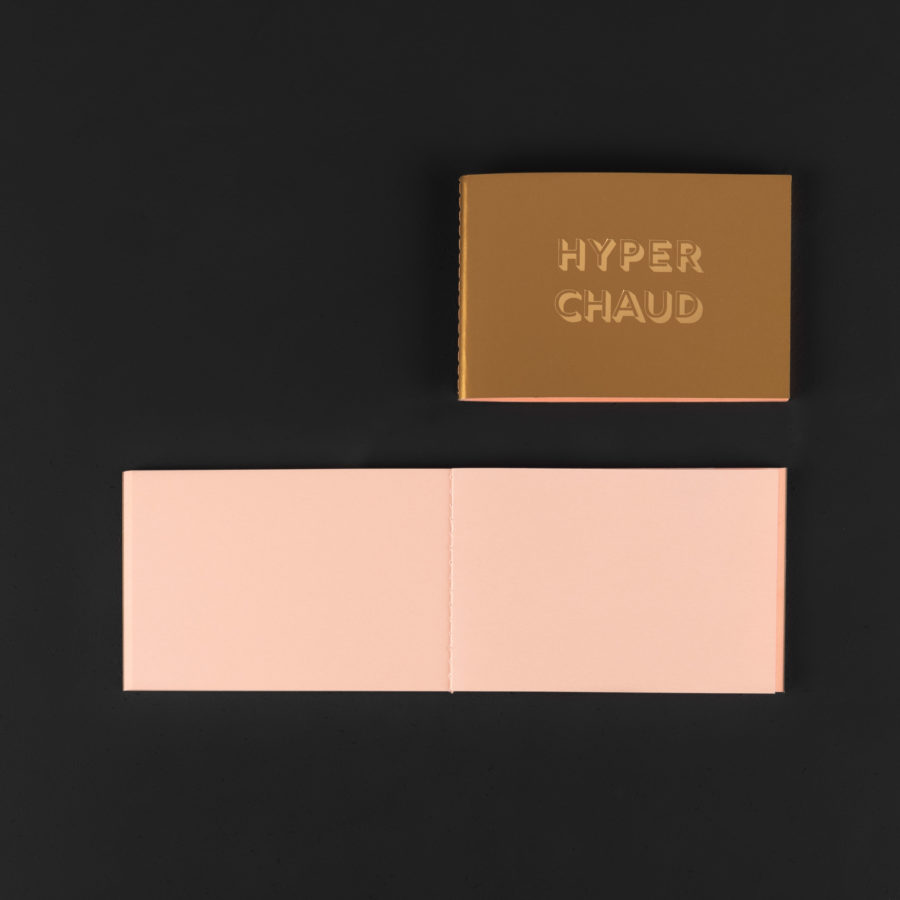 MINI CAHIER HYPER CHAUD