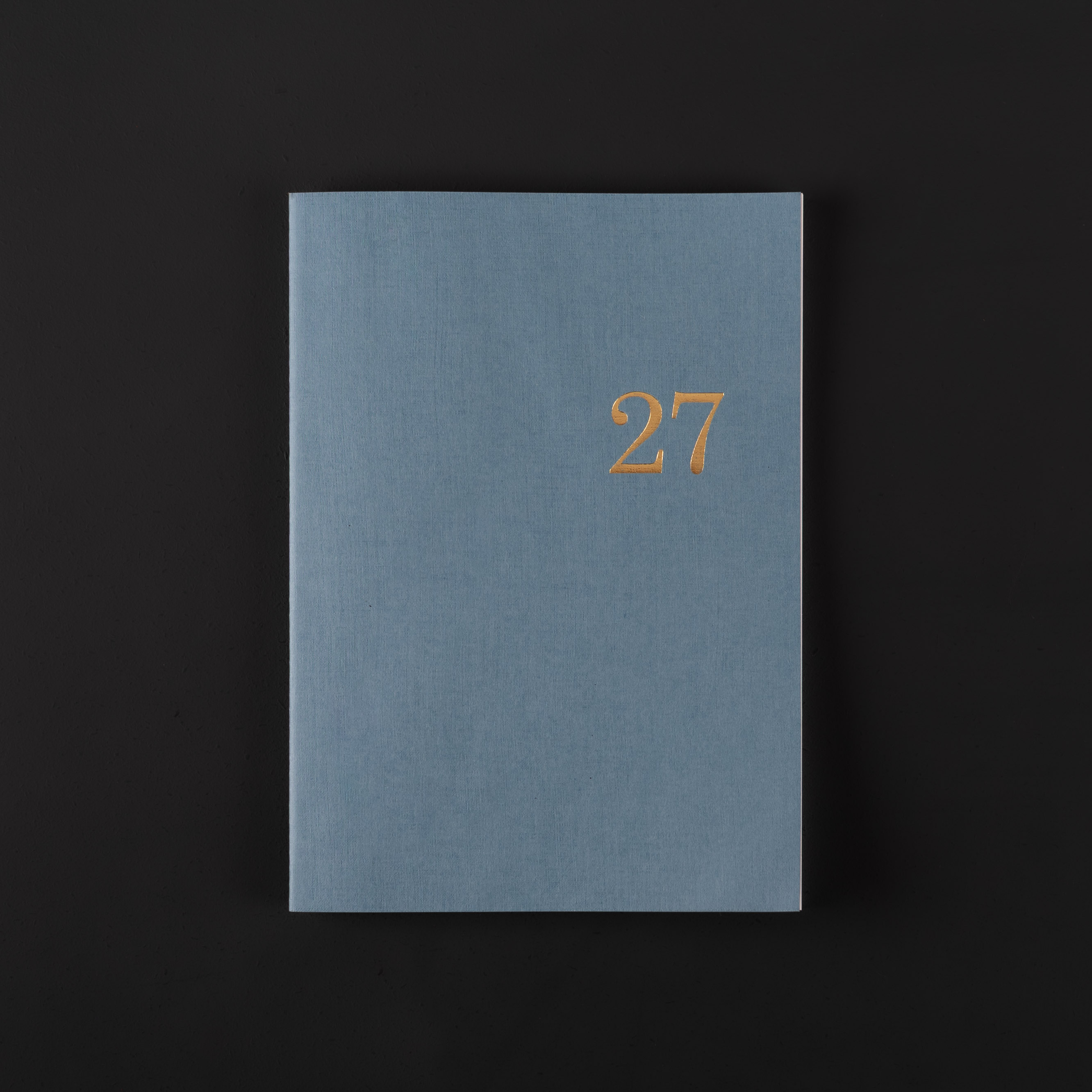 AGENDA HEBDOMADAIRE 2027 A5+ mer bleue