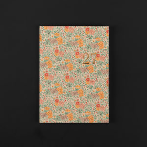 AGENDA HEBDOMADAIRE 2027 A5+ mille fleurs
