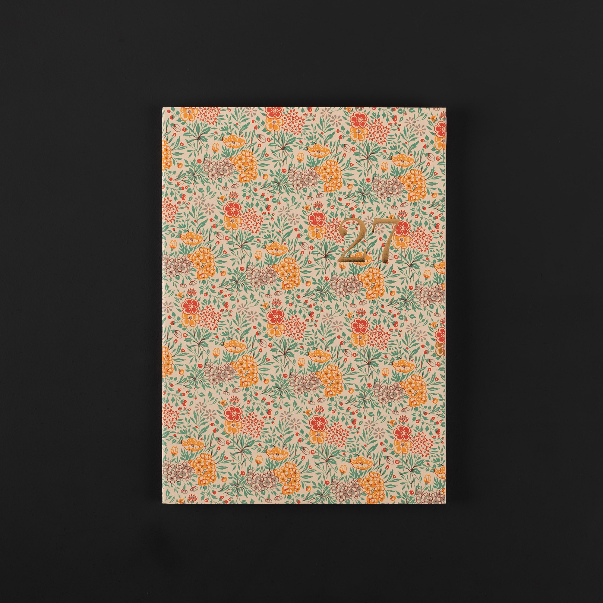 AGENDA HEBDOMADAIRE 2027 A5+ mille fleurs