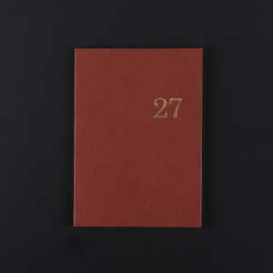 AGENDA HEBDOMADAIRE 2027 A5+ cordyline