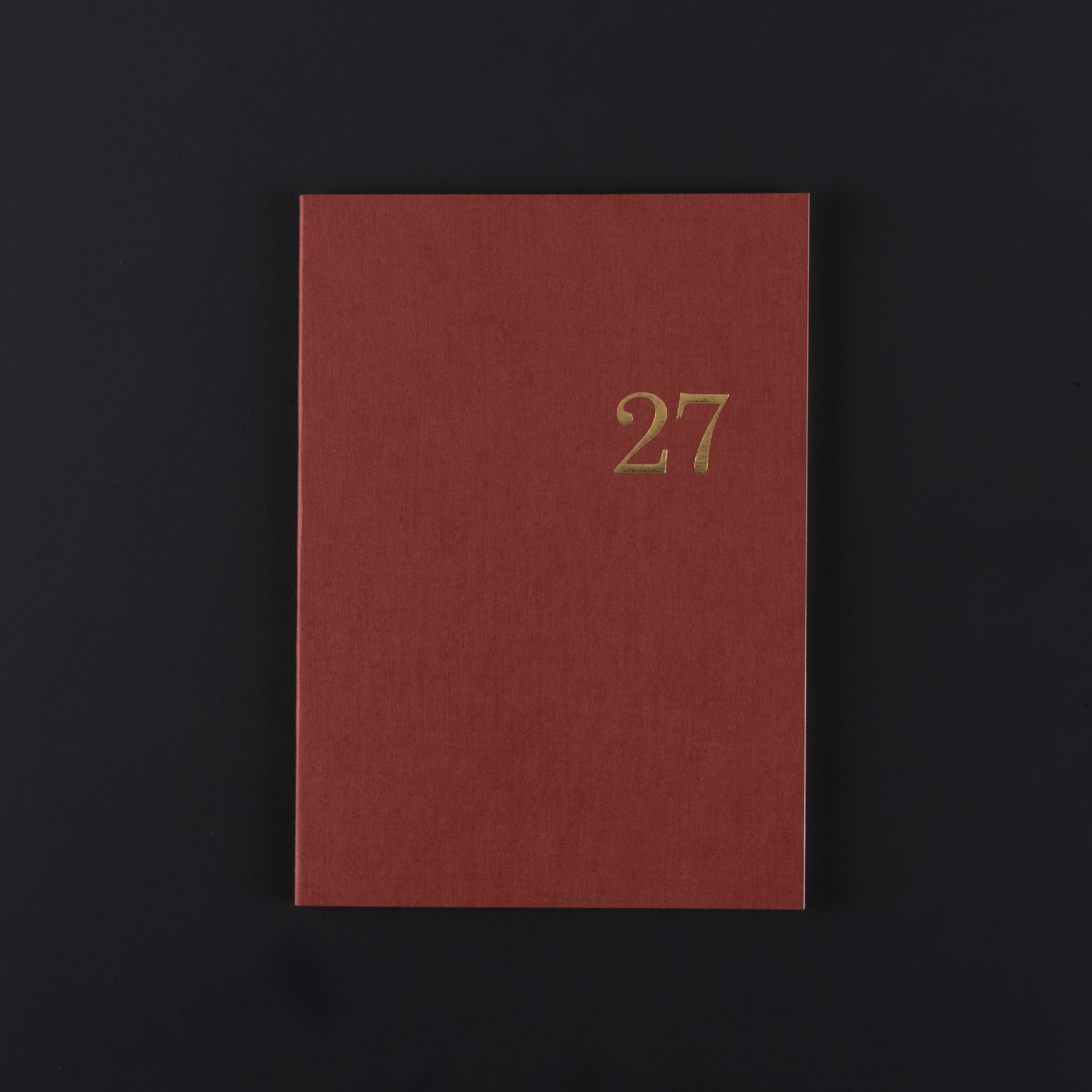 AGENDA HEBDOMADAIRE 2027 A5+ cordyline