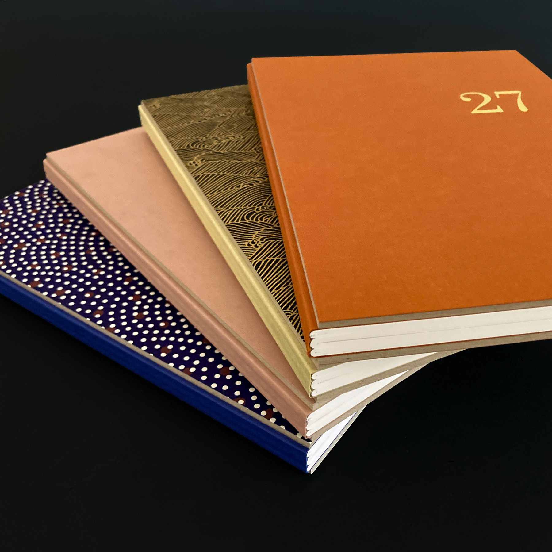 2027 A5+ monthly, weekly and notes HARD COVER DIARY- snow night - Image 2