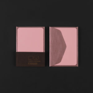 Pack of 5 mini SAKURA cards and 5 mini ROSE QUARTZ envelopes