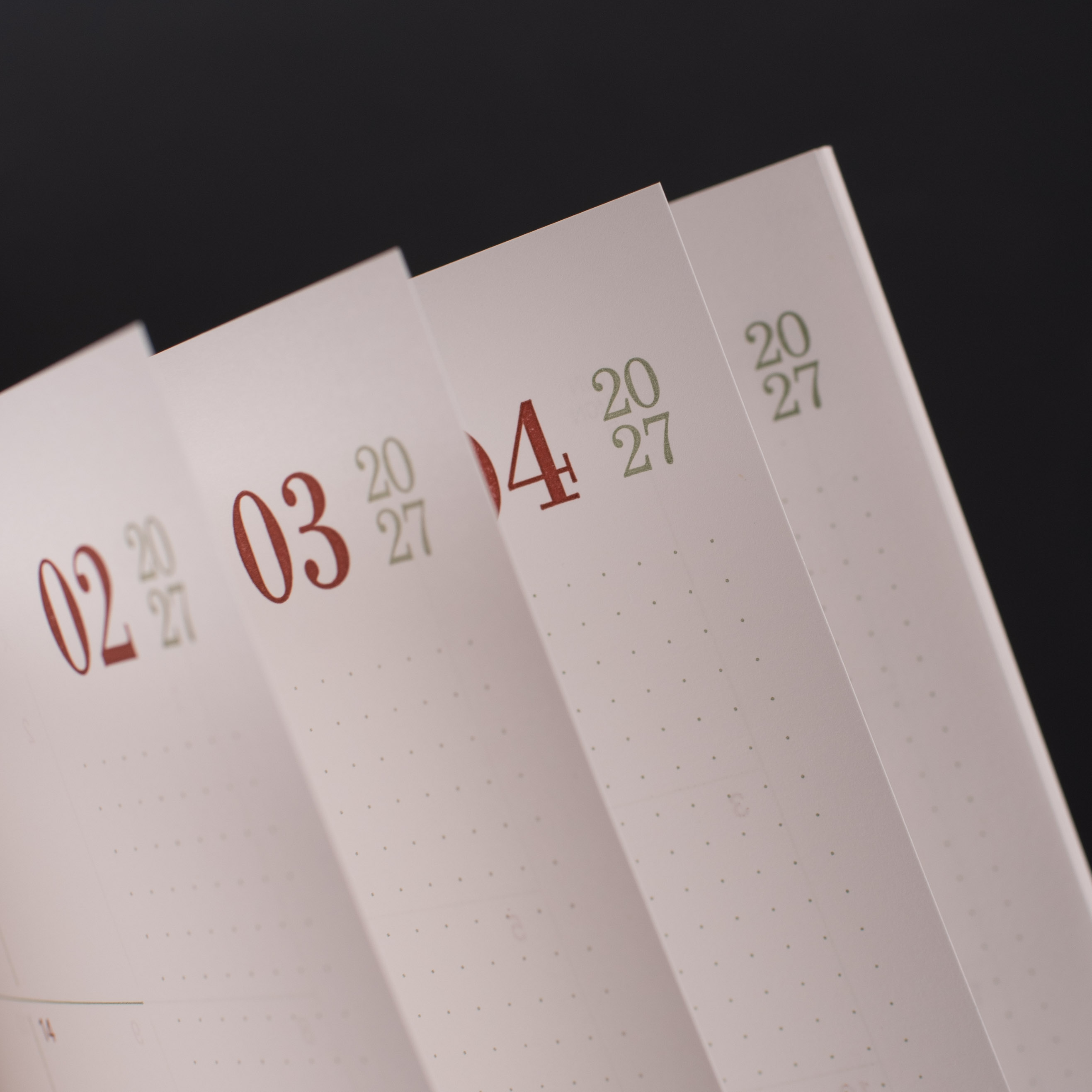 AGENDA MENSUEL 2027 A5+ caramel – Image 3