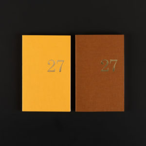 AGENDA HEBDOMADAIRE 2027 A6 - mangue et caramel
